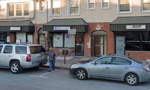 Easy parking and accessible entrance at Lotus Head Spa Nutley location